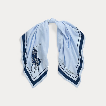 Pony Square scarf-Skjerf-Polo Ralph Lauren-Aandahls