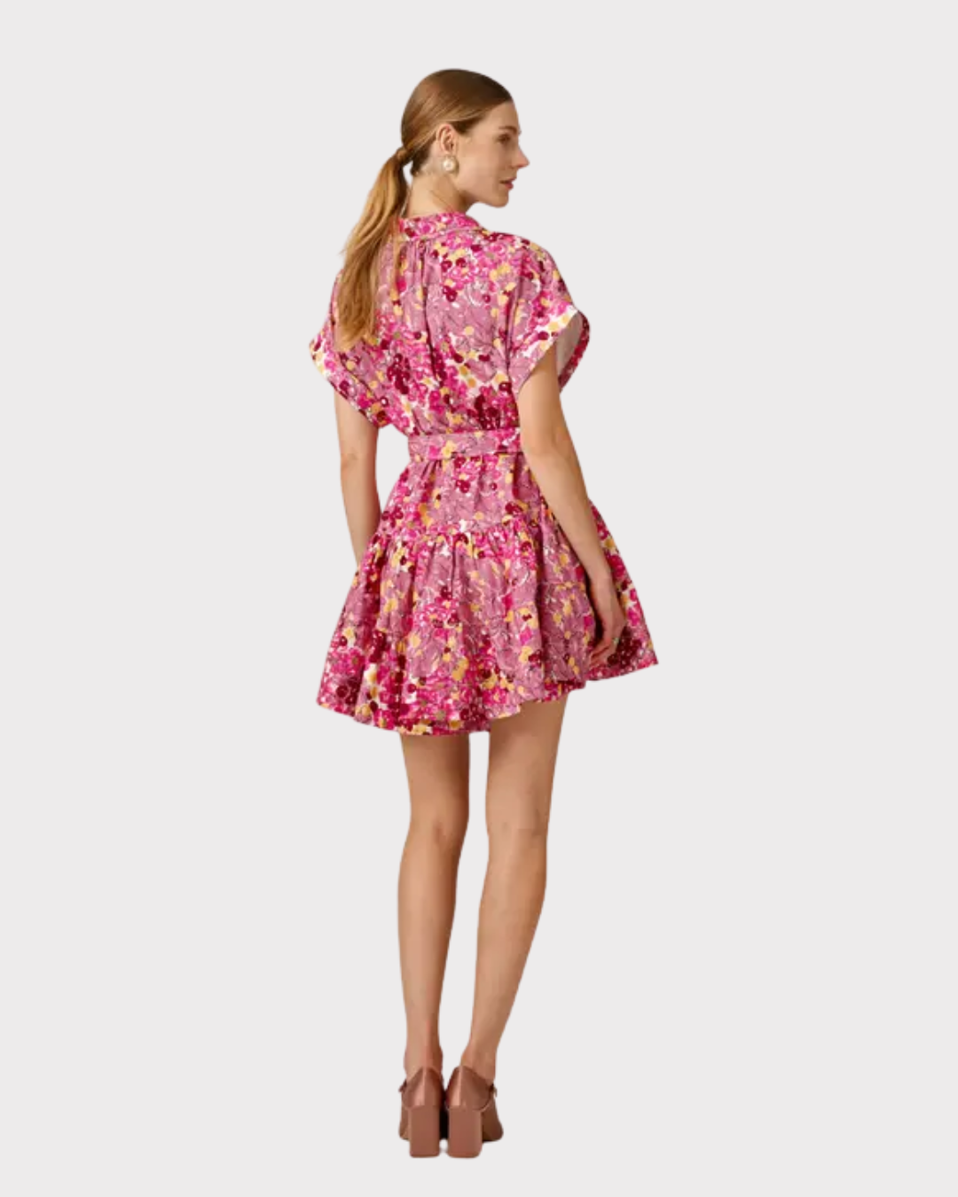 Poplin Belt Dress-Kjole-ByTimo-Aandahls