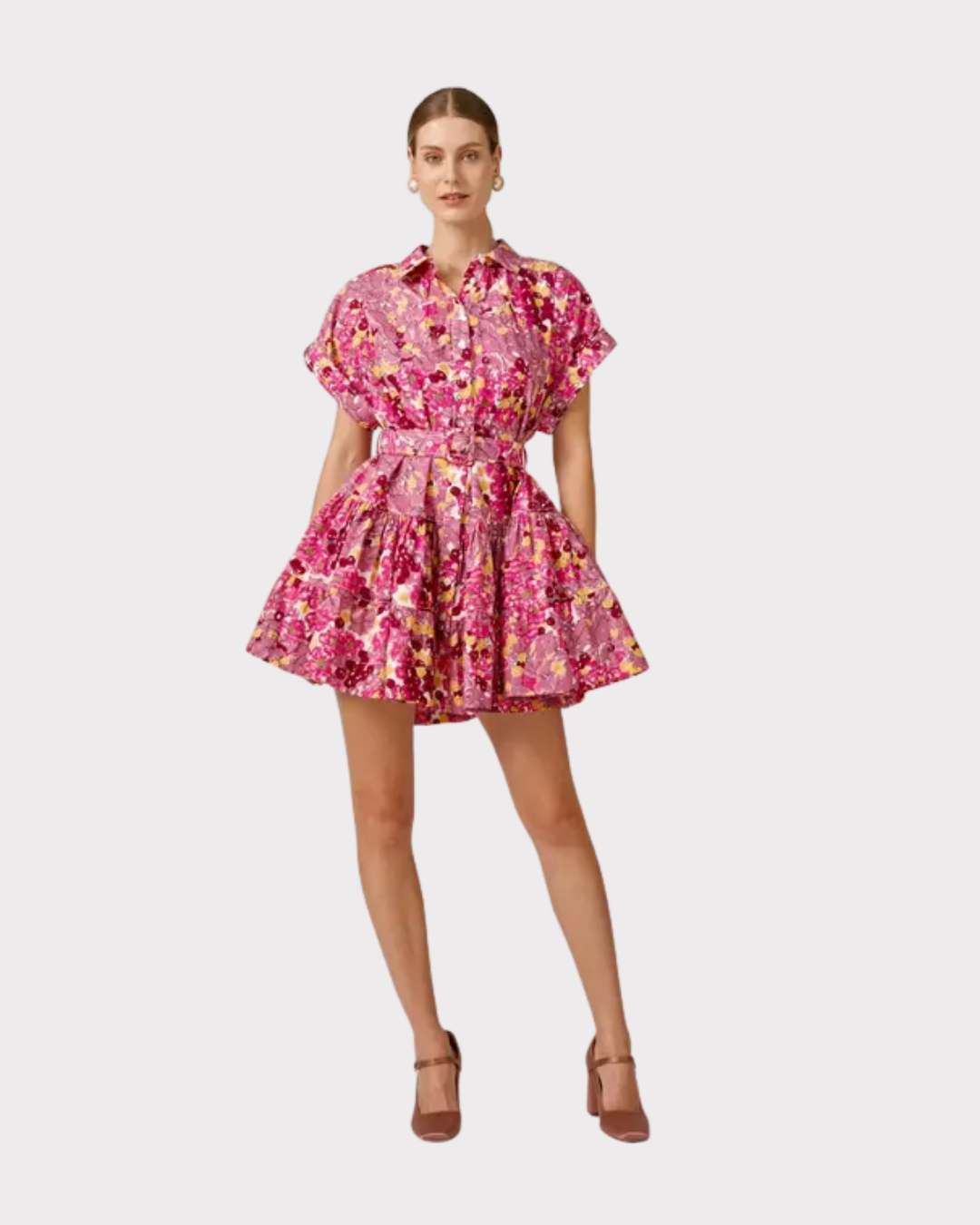 Poplin Belt Dress-Kjole-ByTimo-Aandahls