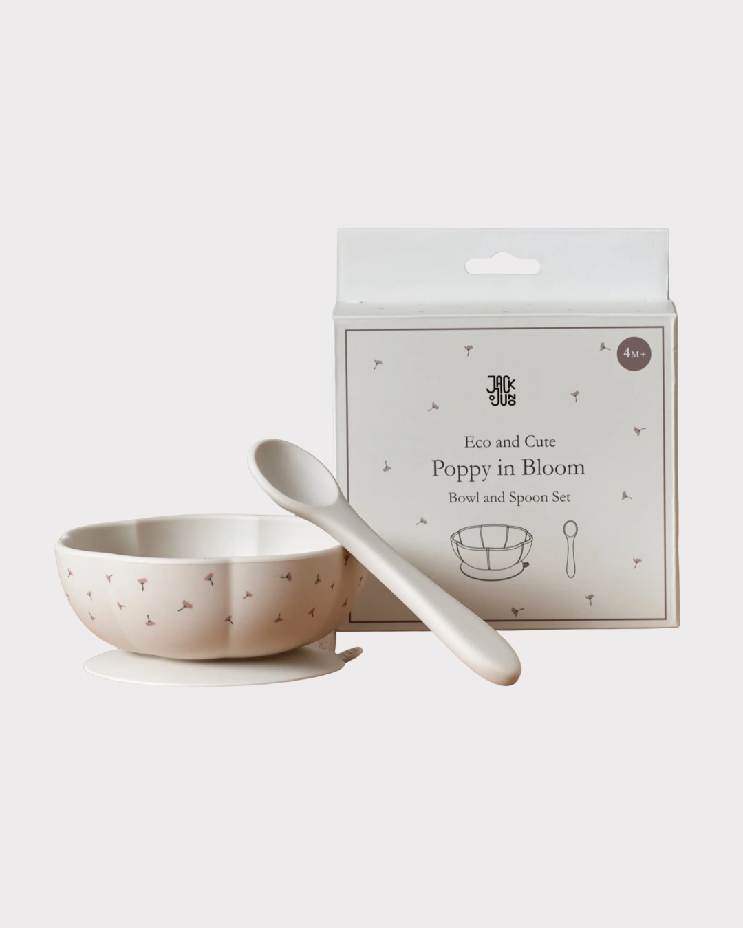 Poppuy in Bloom - Bowl & Spoon set-Tilbehør-Jack o Juno-Aandahls