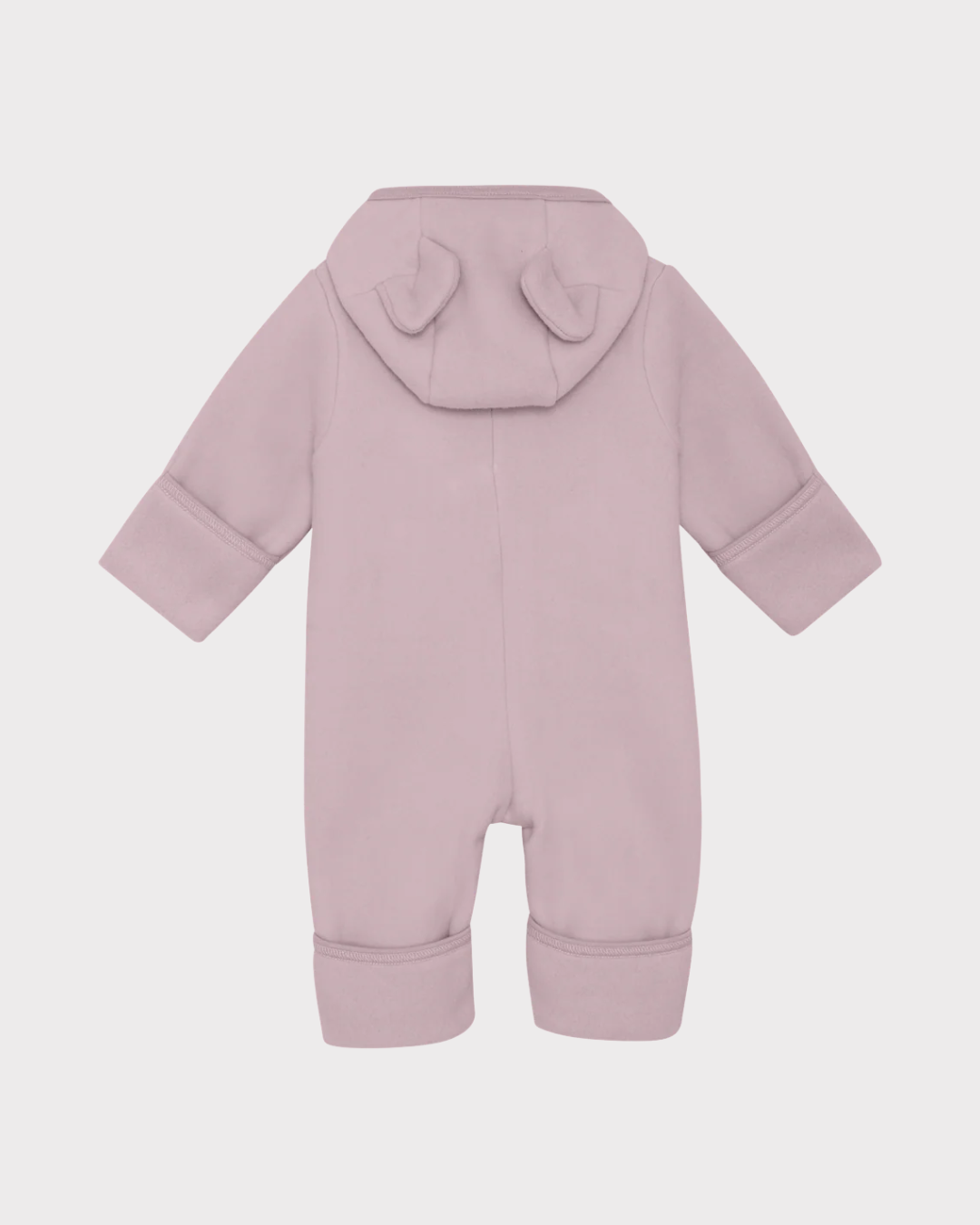 Pram Suit Ears Cot. Fleece-Jumpsuit-Huttelihut-Aandahls