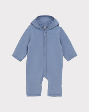 Pram Suit Ears Cot. Fleece-Jumpsuit-Huttelihut-Aandahls
