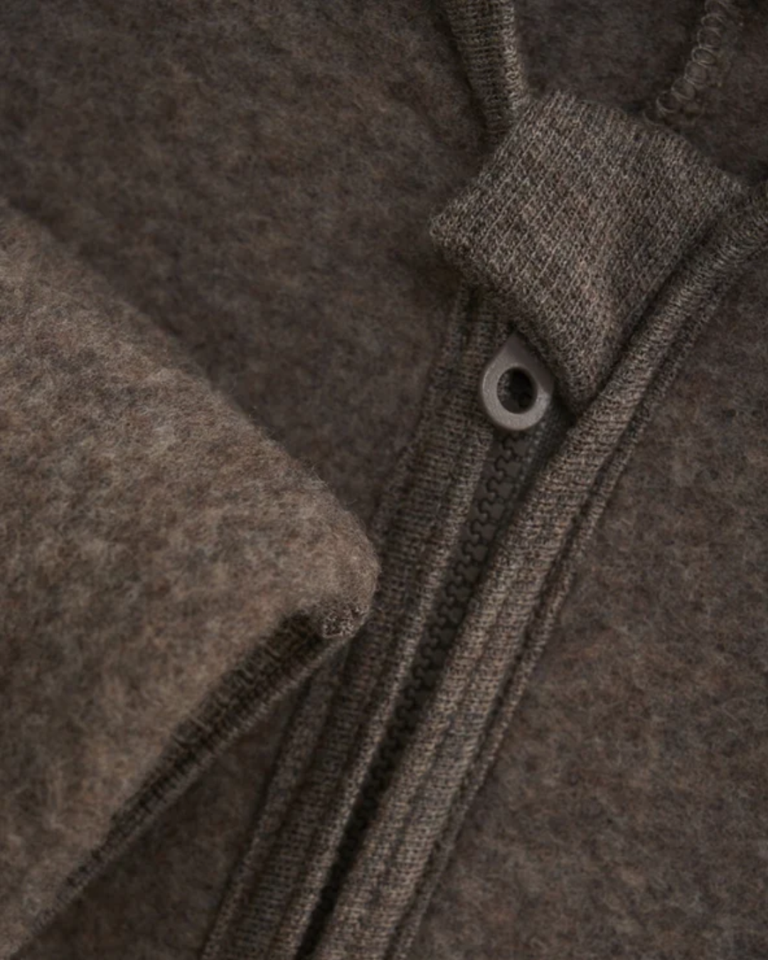 Pram Suit Ears Wool Fleece-Ull-Huttelihut-Aandahls