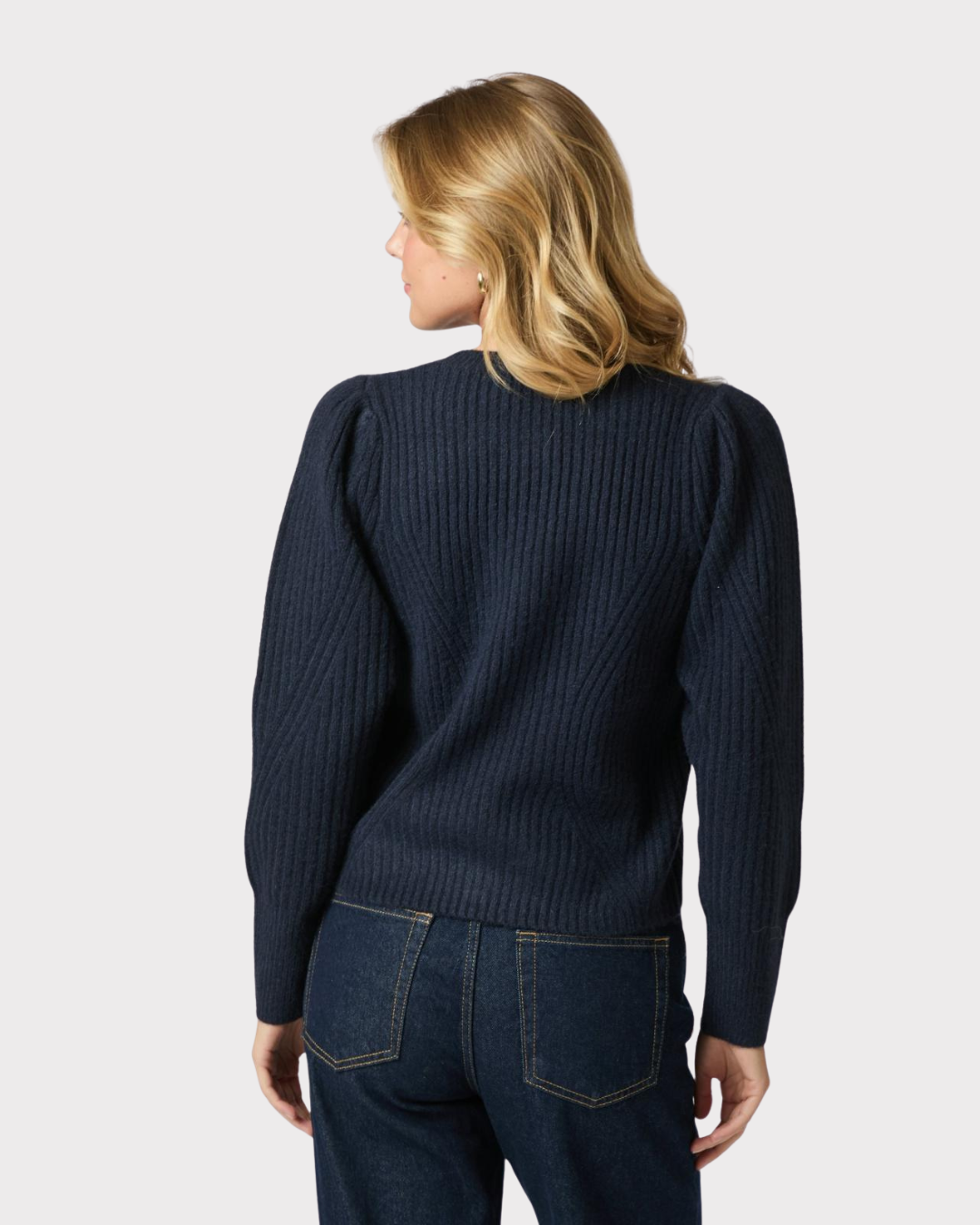 Puli Knit Cardigan-Genser-Neo Noir-Aandahls