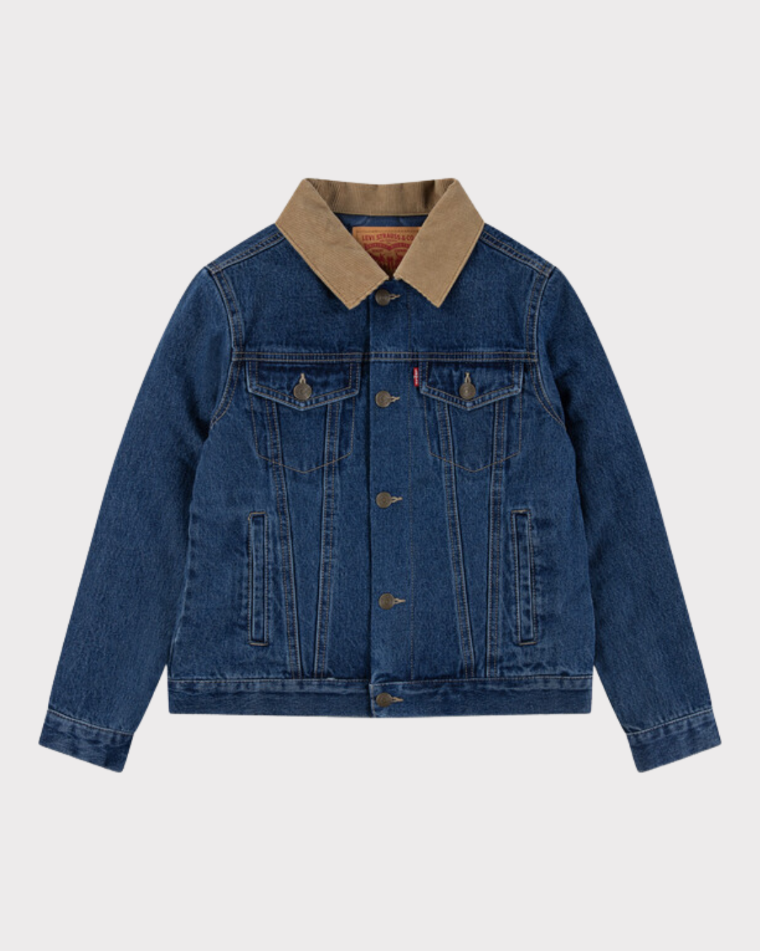 Quilted Lined Trucker-Ytterjakker-Levis-Aandahls