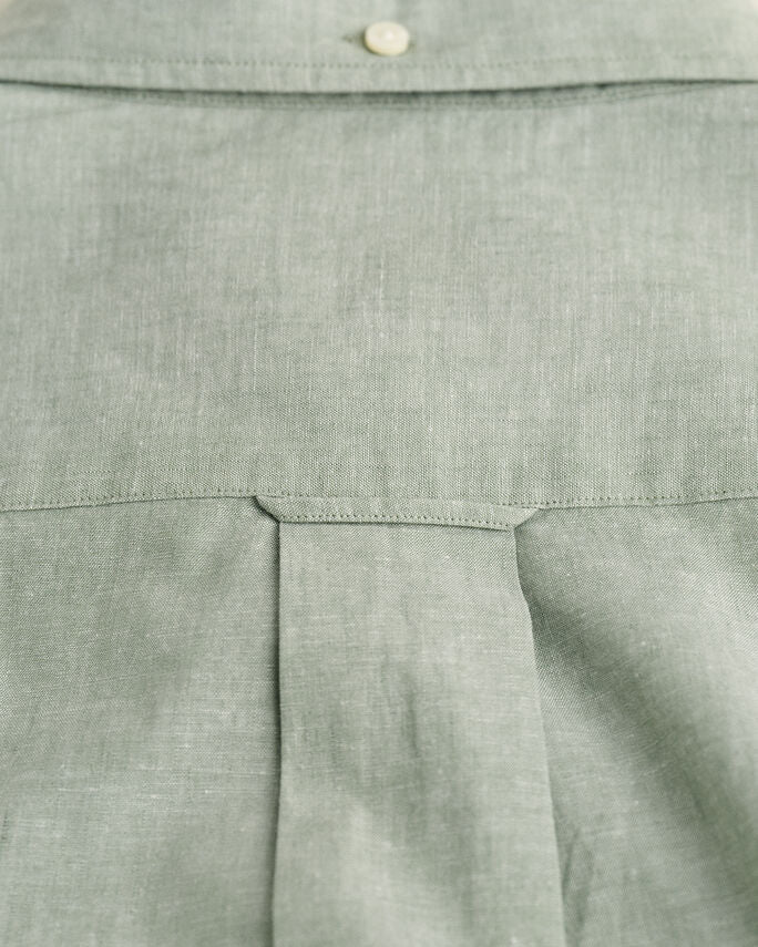 REG COTTON LINEN SS SHIRT-Skjorter-Gant-Aandahls