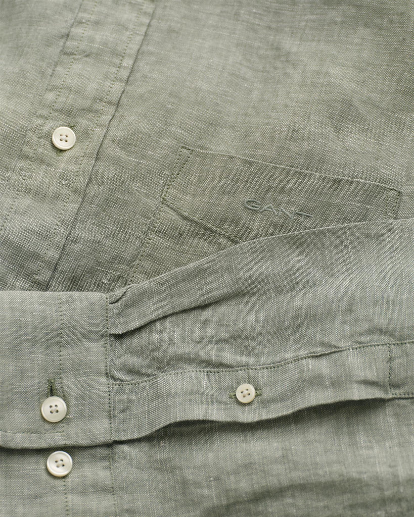 REG LINEN SHIRT-Skjorter-Gant-Aandahls