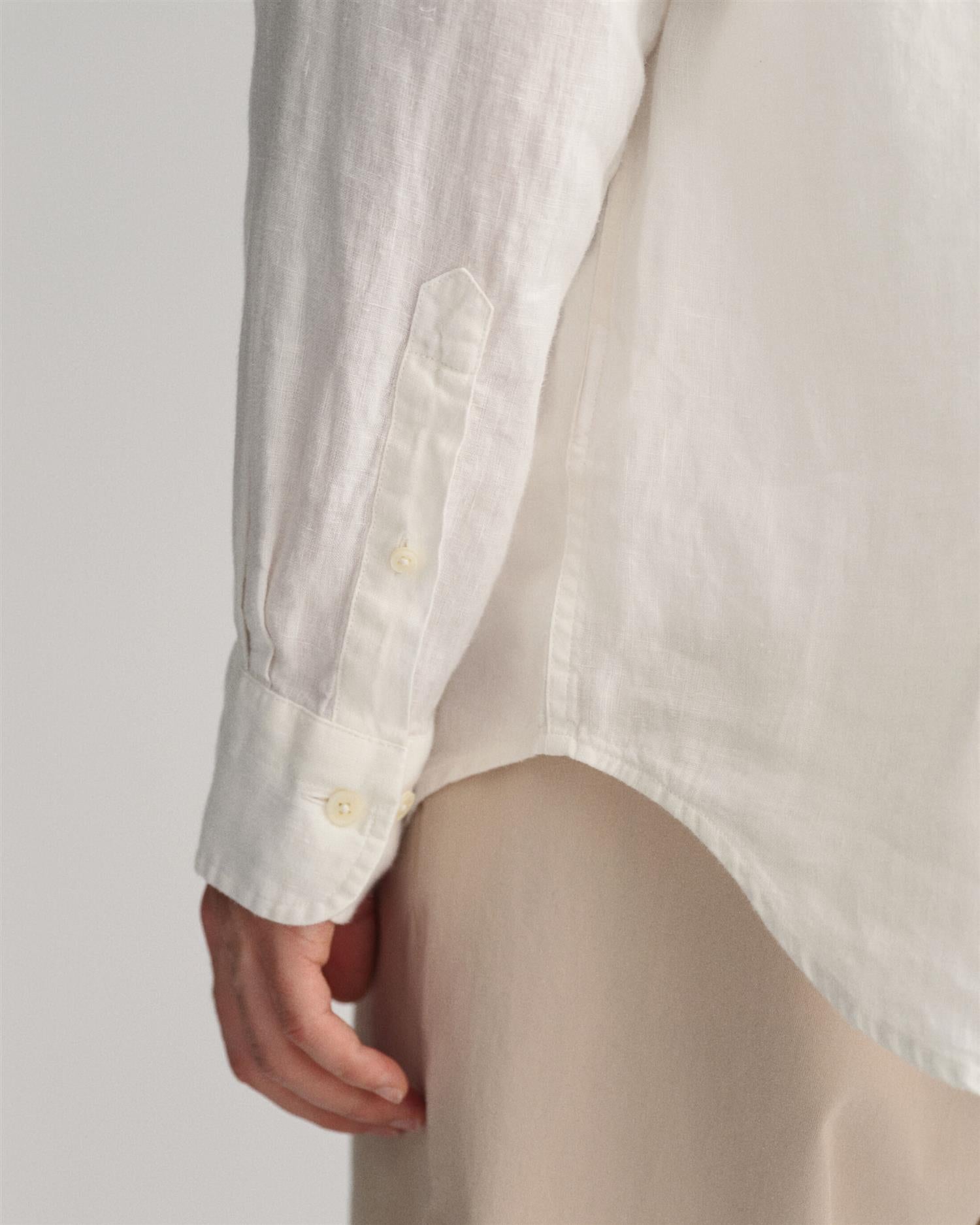REG LINEN SHIRT-Skjorter-Gant-Aandahls