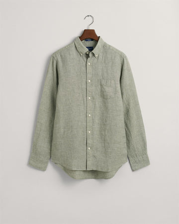 REG LINEN SHIRT-Skjorter-Gant-Aandahls