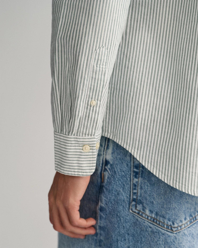 REG OXFORD BANKER STRIPE SHIRT-Skjorter-Gant-Aandahls