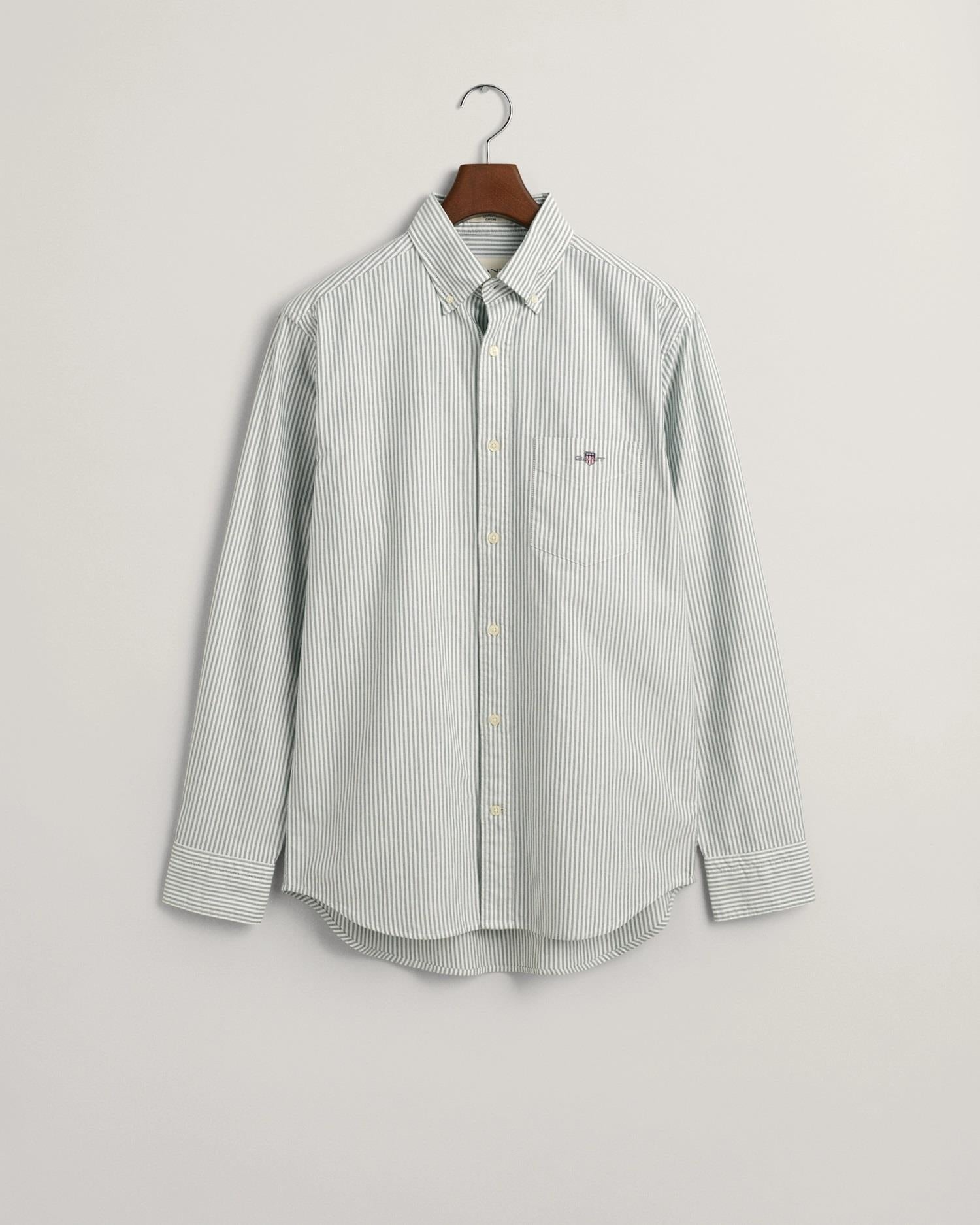 REG OXFORD BANKER STRIPE SHIRT-Skjorter-Gant-Aandahls