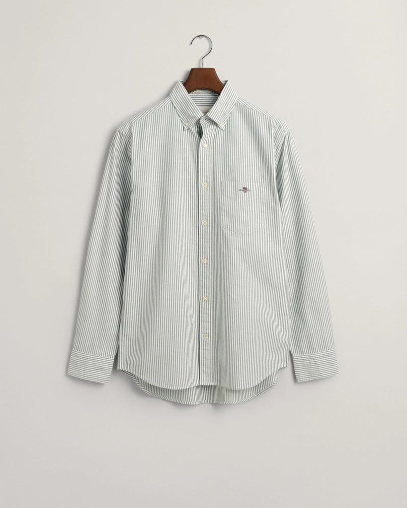REG OXFORD BANKER STRIPE SHIRT-Skjorter-Gant-Aandahls