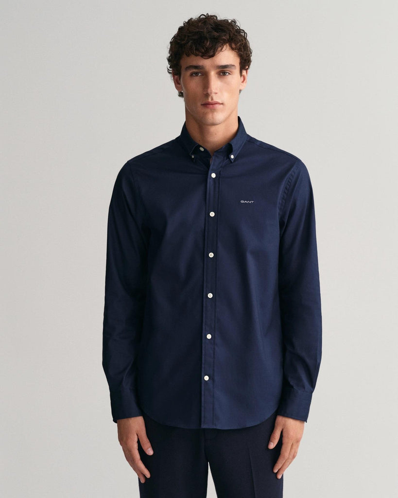 REG PINPOINT OXFORD SHIRT-Skjorter-Gant-Aandahls