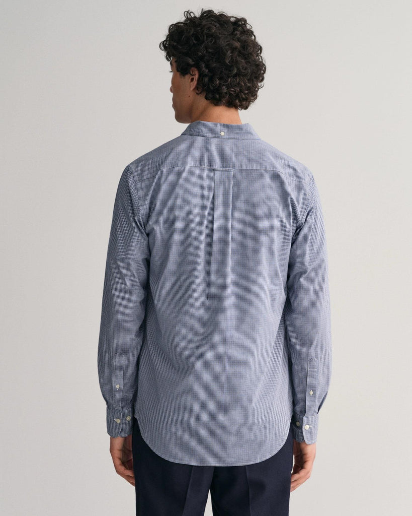 REG POPLIN MICRO CHECK SHIRT-Skjorter-Gant-Aandahls