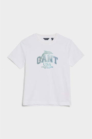 RELAXED GANT T-SHIRT-T-shirt-Gant-Aandahls