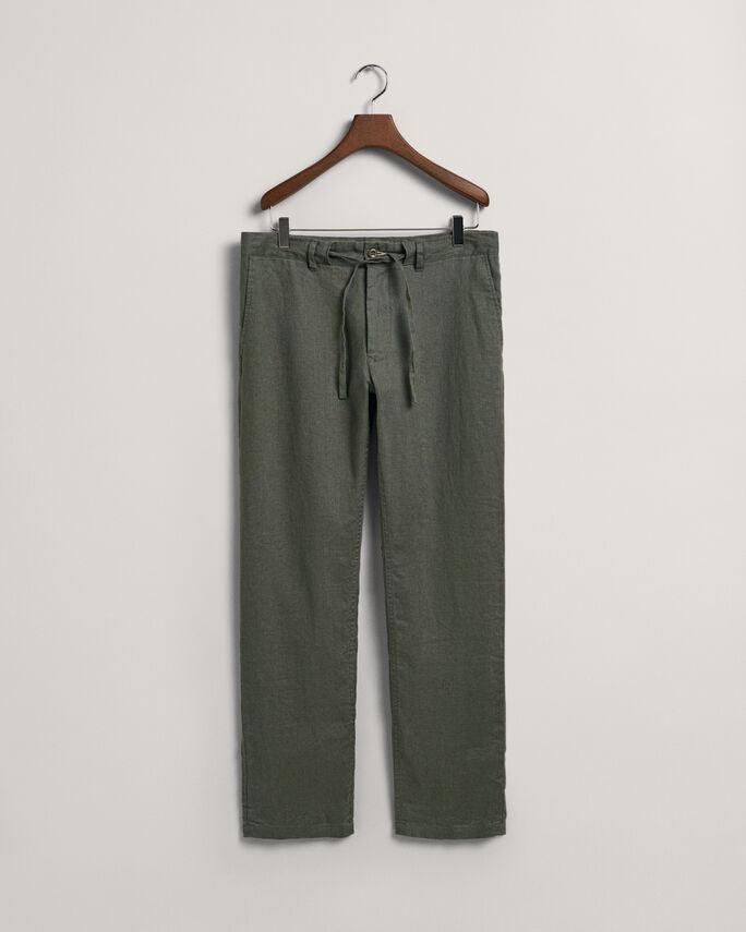 RELAXED LINEN DS PANTS-Bukser-Gant-Aandahls
