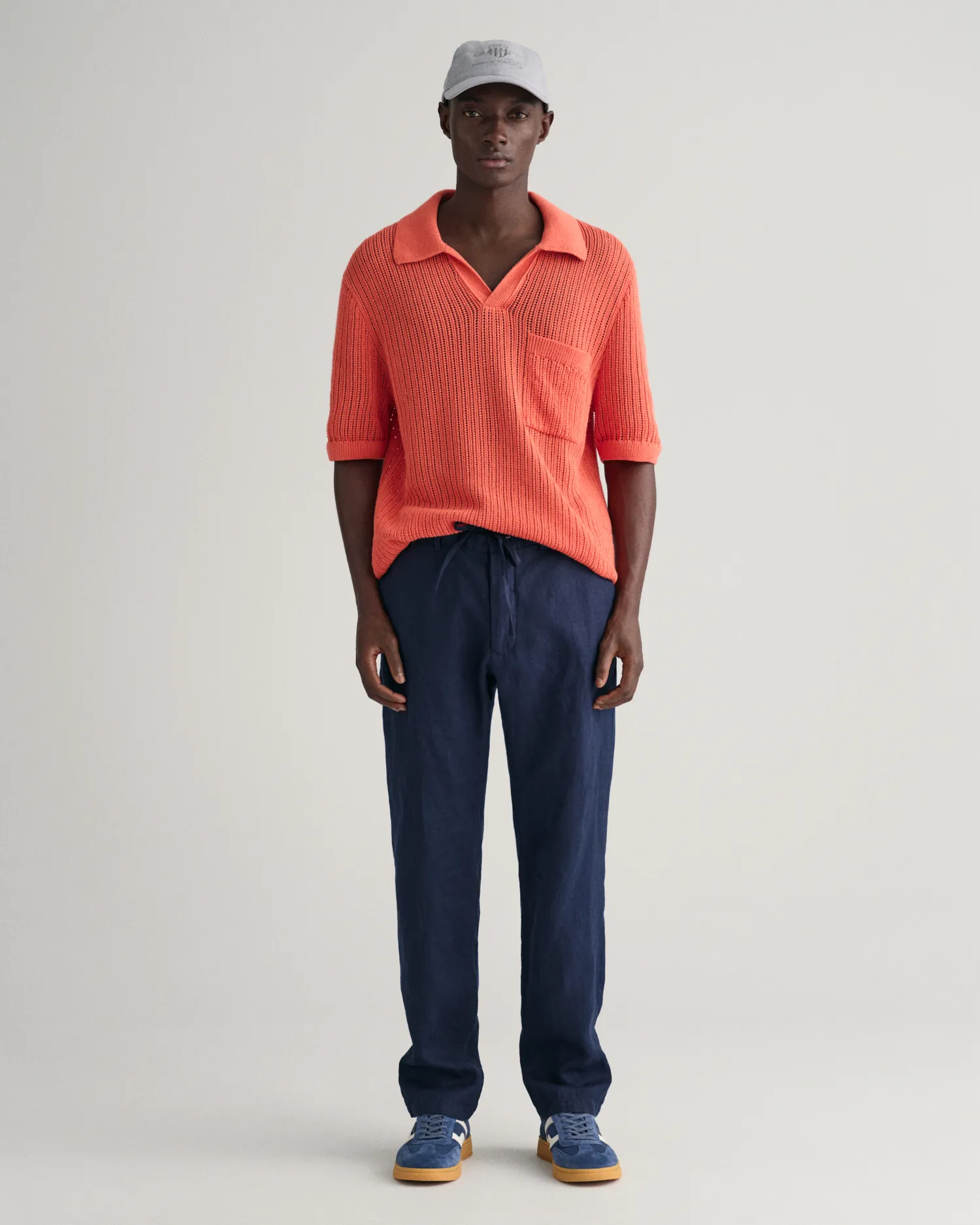 RELAXED LINEN DS PANTS-Bukser-Gant-Aandahls