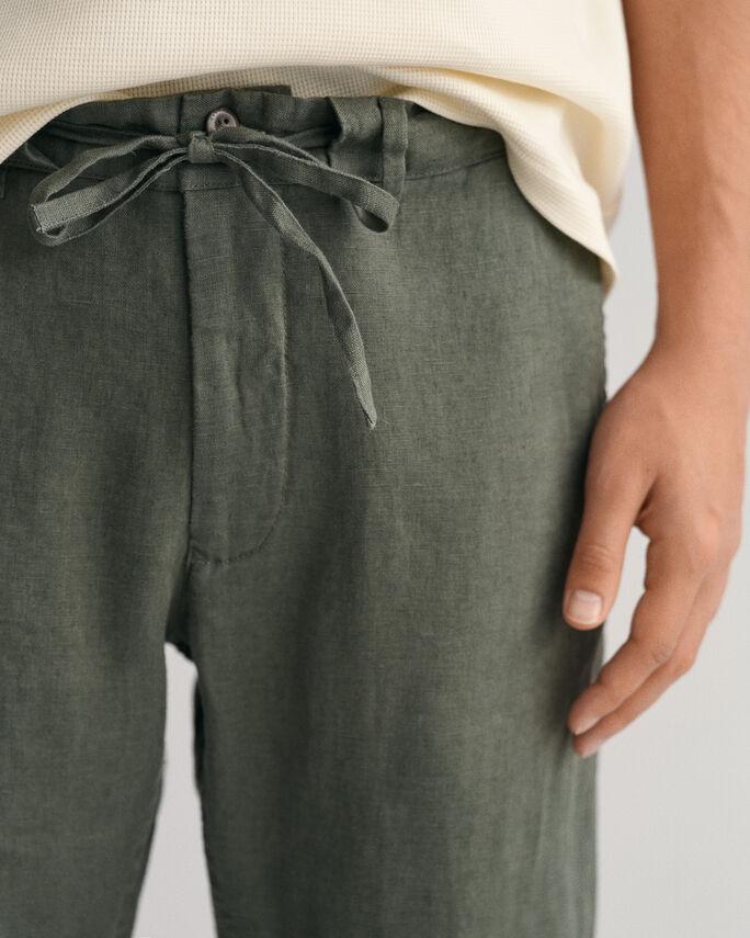 RELAXED LINEN DS PANTS-Bukser-Gant-Aandahls