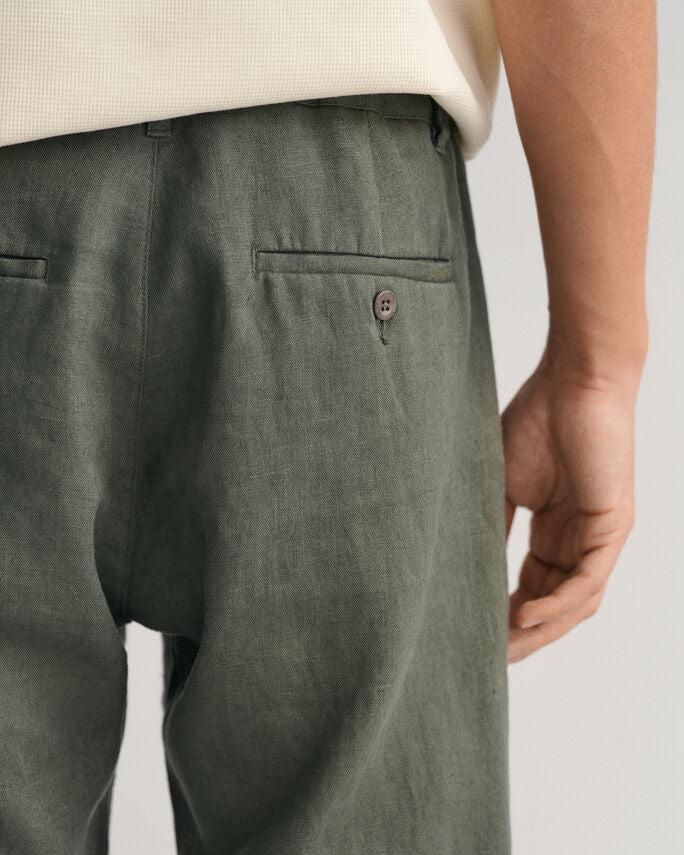 RELAXED LINEN DS PANTS-Bukser-Gant-Aandahls