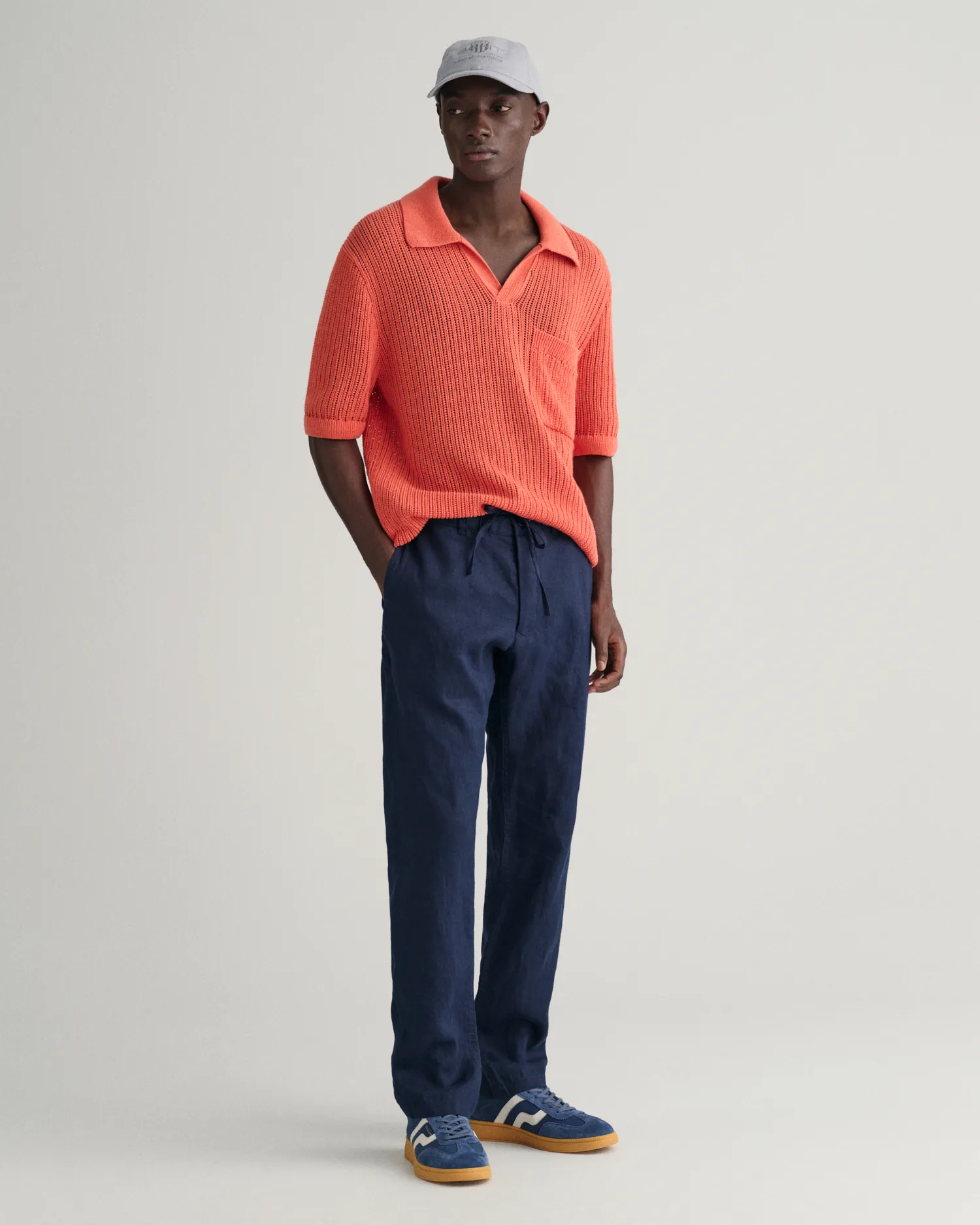 RELAXED LINEN DS PANTS-Bukser-Gant-Aandahls