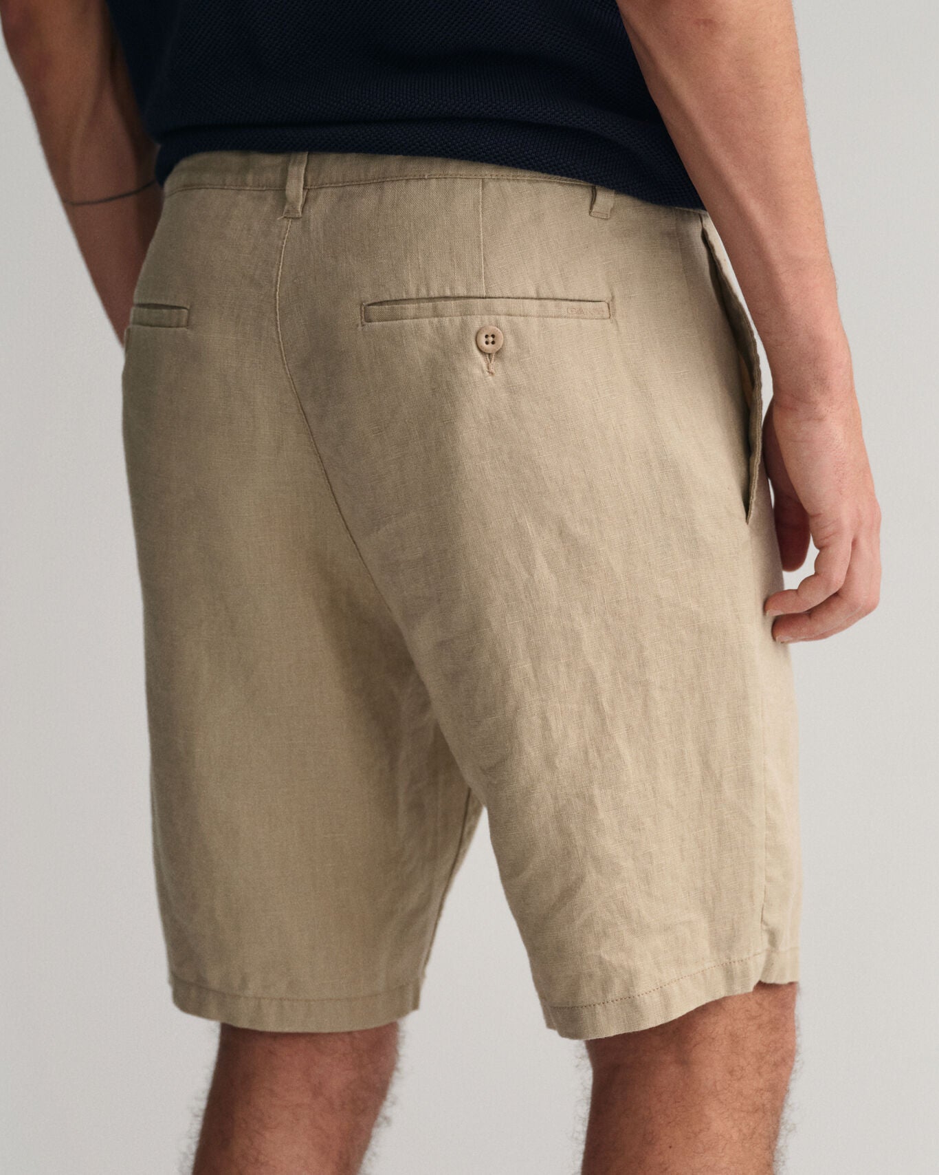 RELAXED LINEN DS SHORTS-Shorts-Gant-Aandahls