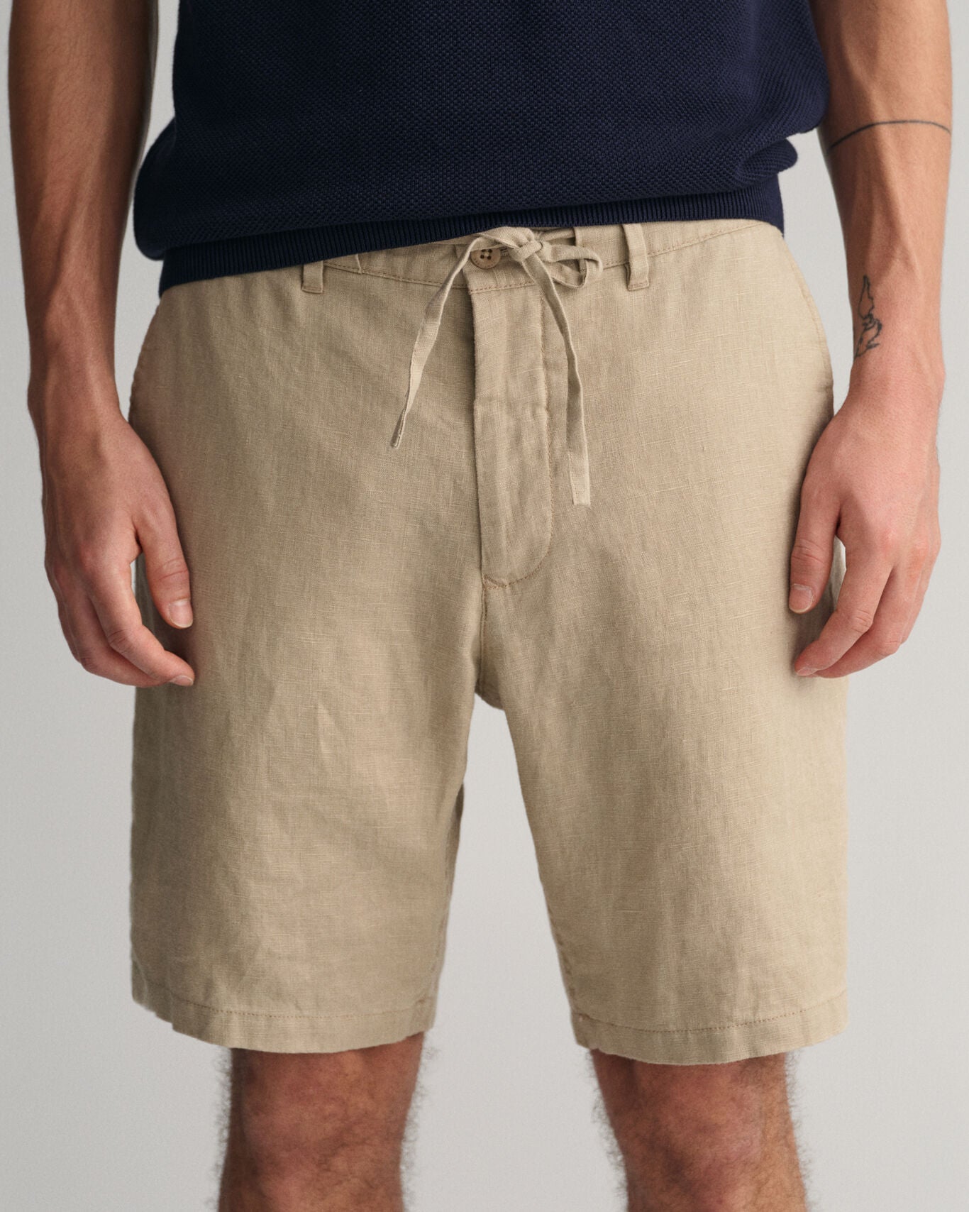 RELAXED LINEN DS SHORTS-Shorts-Gant-Aandahls