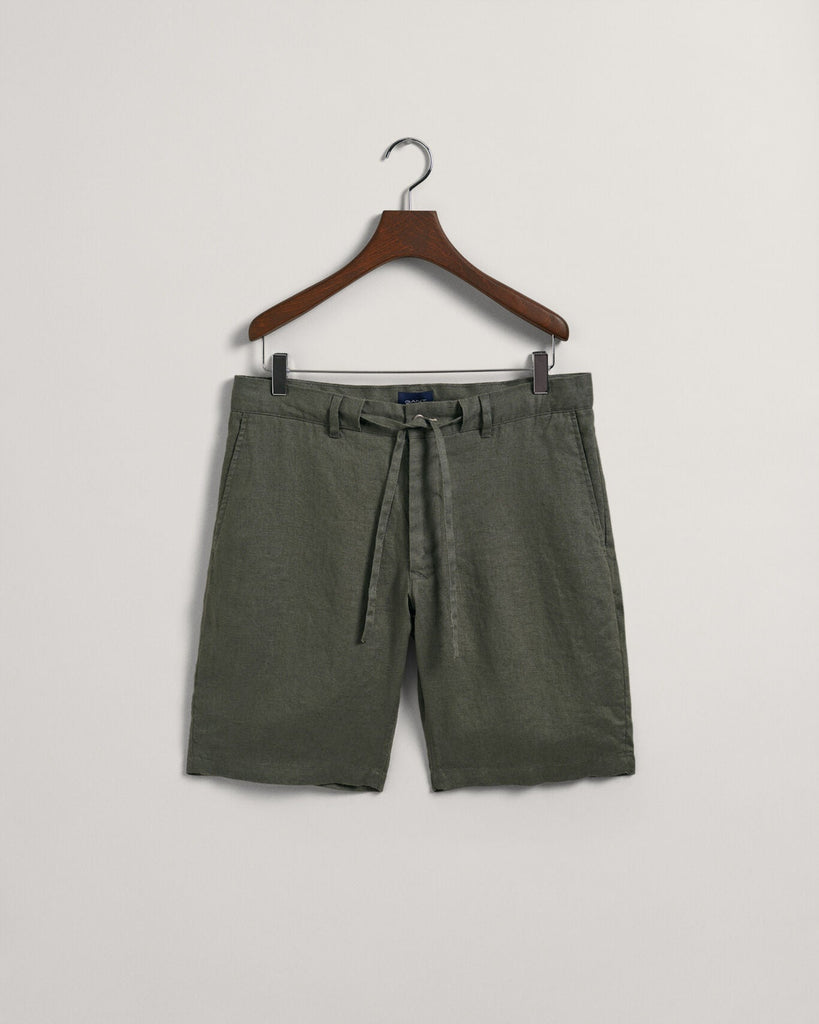 RELAXED LINEN DS SHORTS-Shorts-Gant-Aandahls