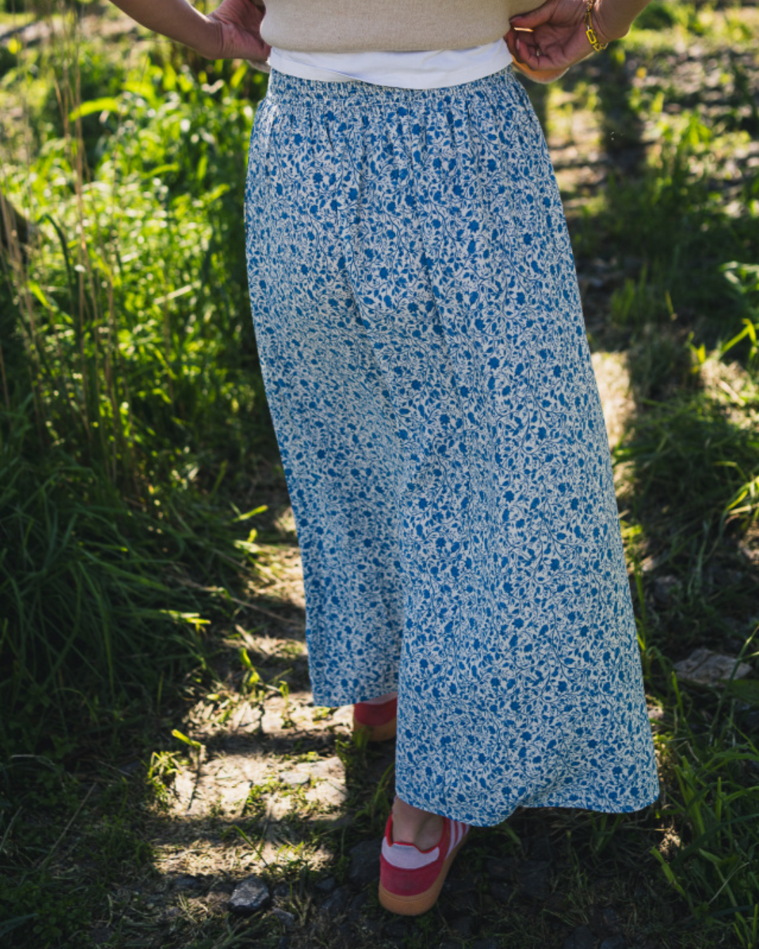 Rausastrid Hw Skirt Aop-Skjørt-Raus-Aandahls