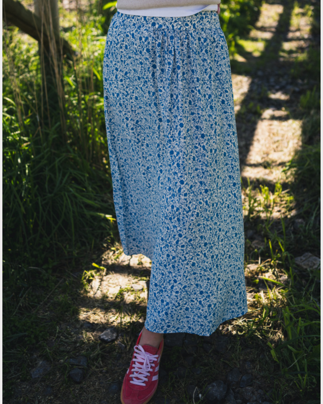 Rausastrid Hw Skirt Aop-Skjørt-Raus-Aandahls