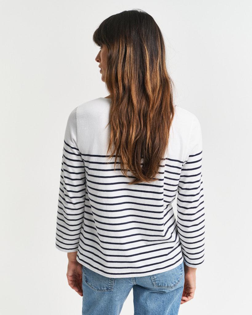 Reg Breton Boat Neck T-shirt-Genser-Gant-Aandahls