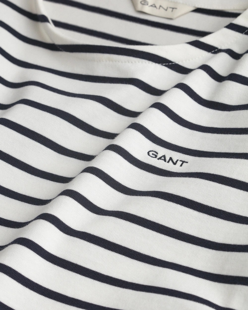 Reg Breton C-neck ss T-shirt-T-shirt-Gant-Aandahls