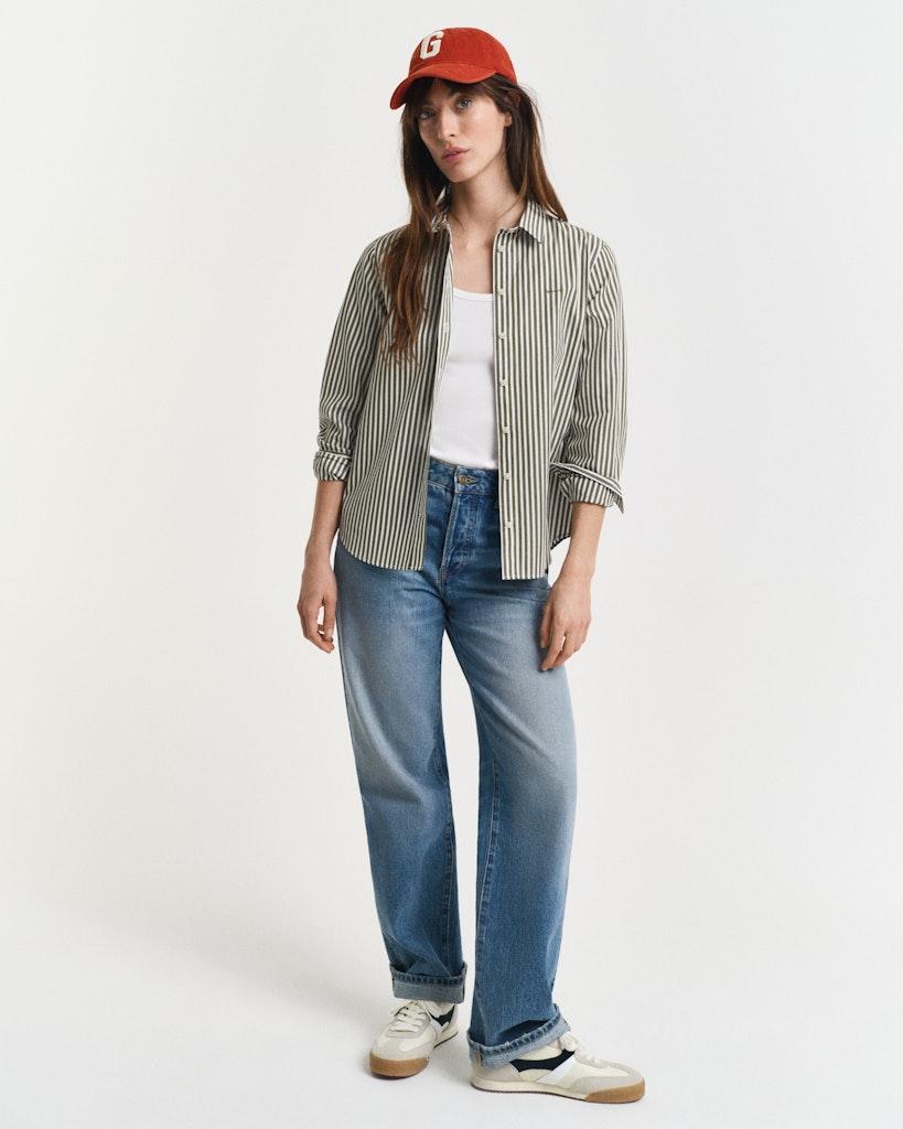 Reg Classic Pop Strip Shirt-Skjorte-Gant-Aandahls