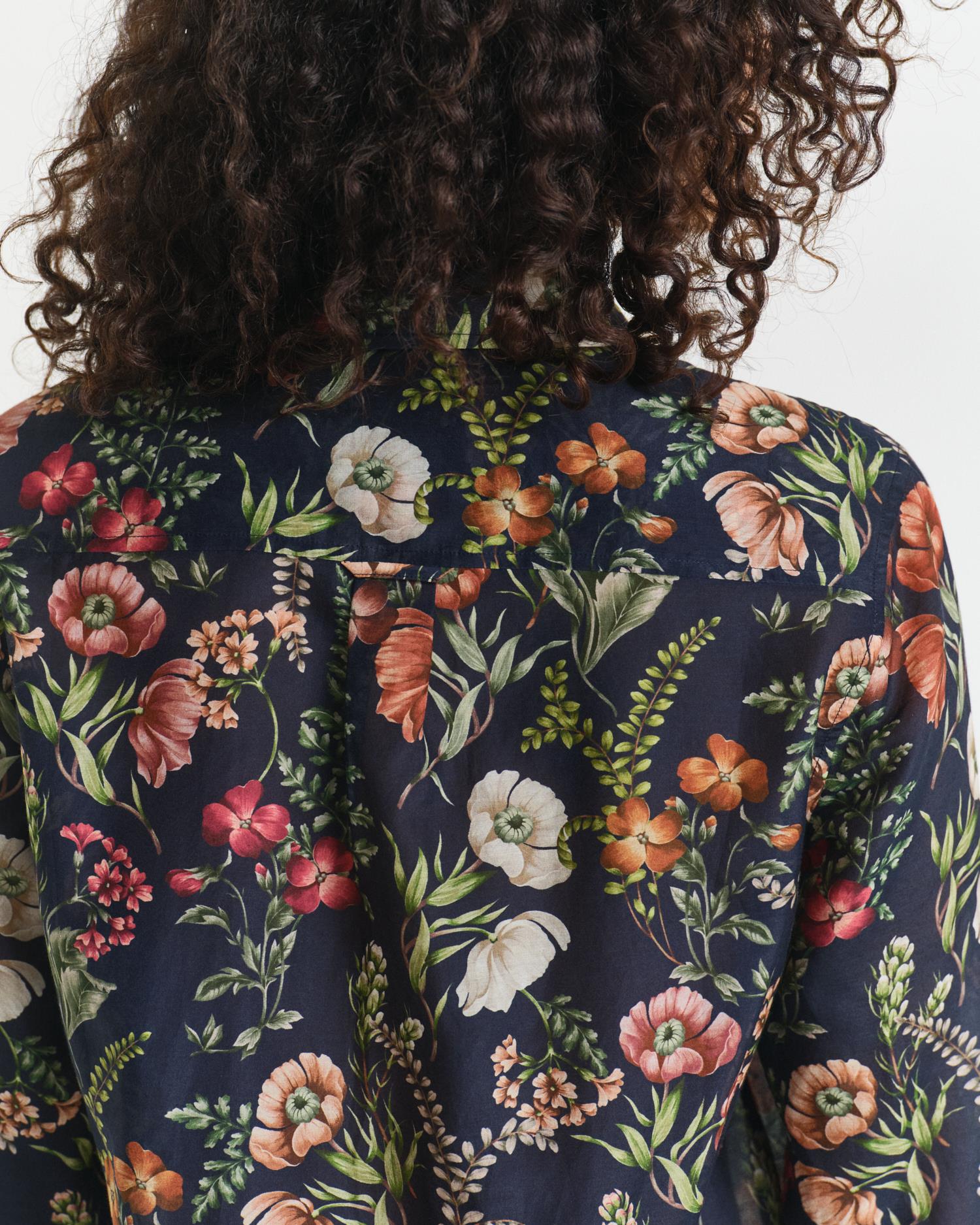 Reg Floral Print Cot Silk Shirt-Skjorte-Gant-Aandahls