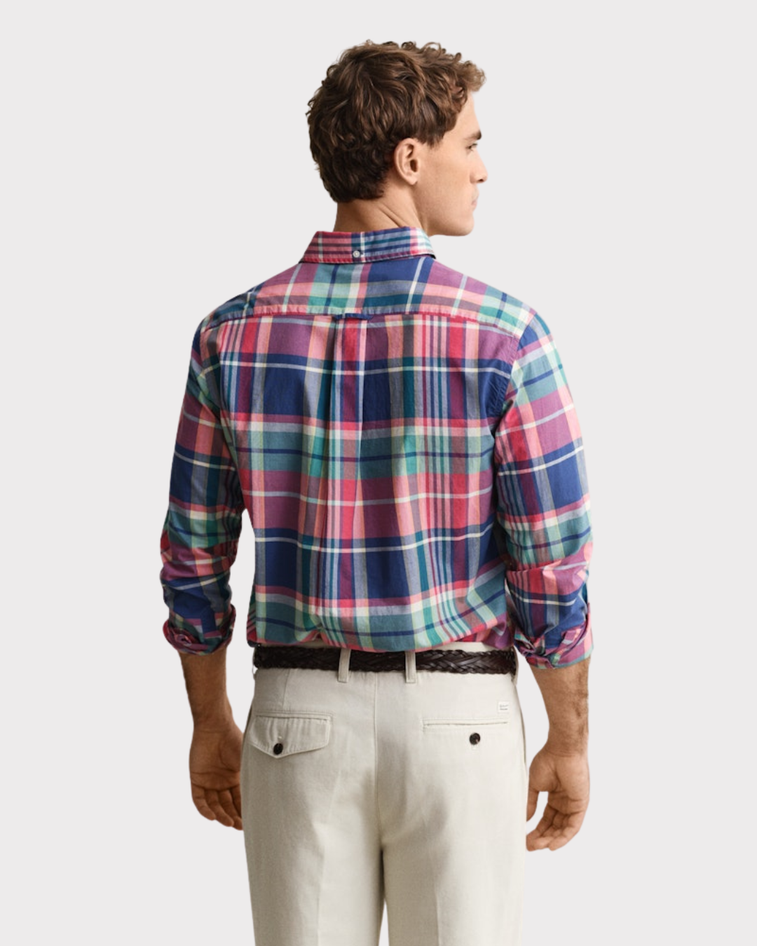 Reg Indian Madras Check Shirt-Skjorte-Gant-Aandahls