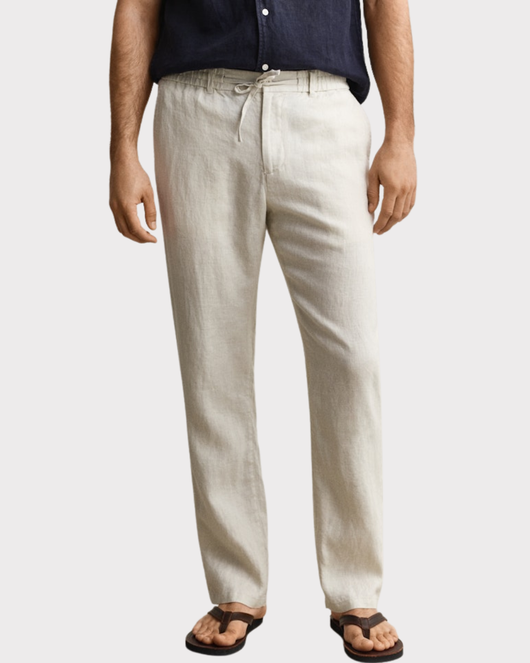 Reg Linen Ds Pants-Bukse-Gant-Aandahls