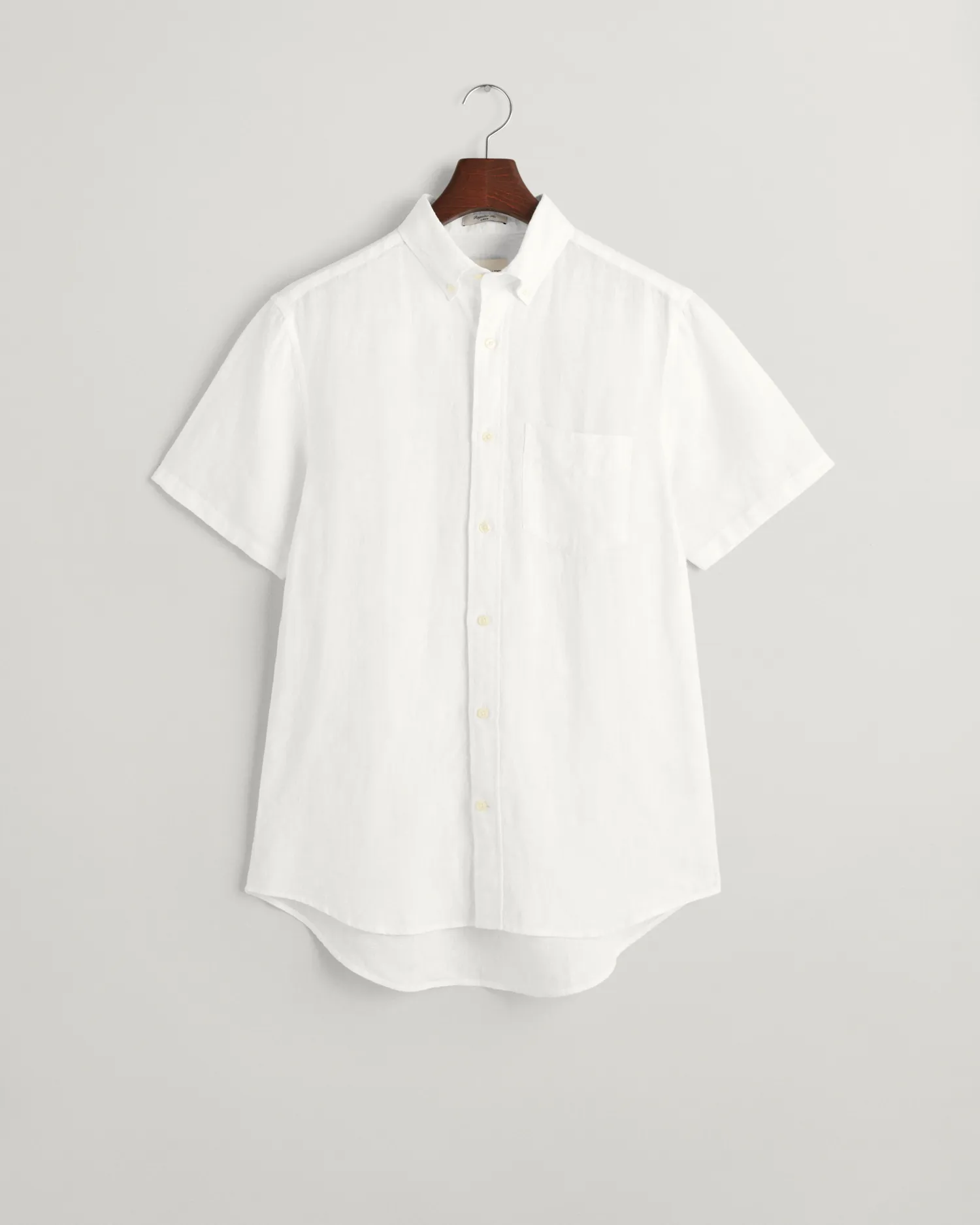 Reg Linen SS Shirt-Skjorter-Gant-Aandahls