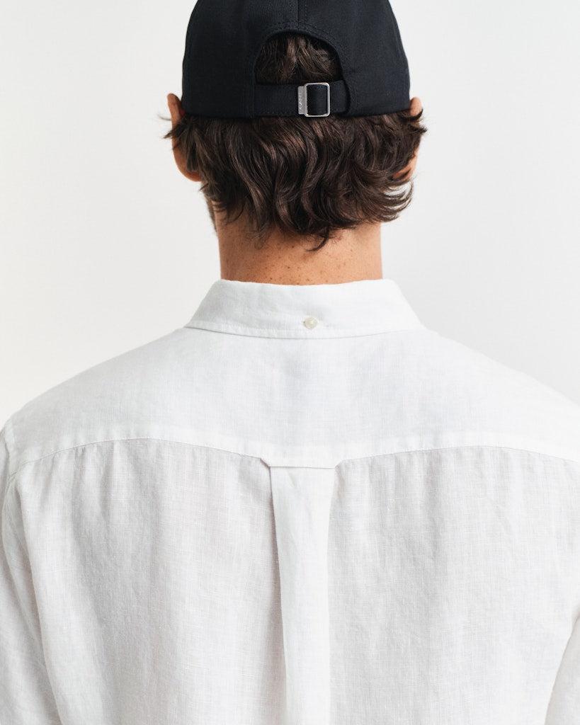 Reg Linen ss shirt-Skjorte-Gant-Aandahls