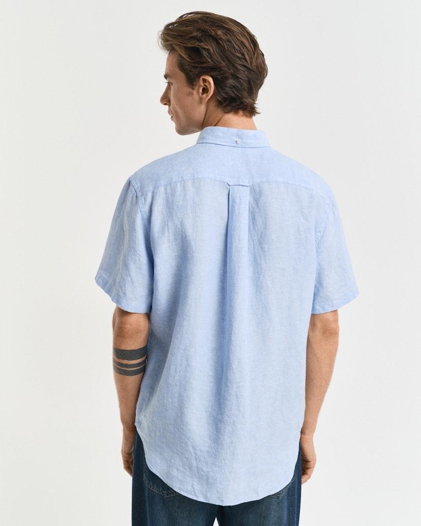 Reg Linen ss shirt-Skjorte-Gant-Aandahls