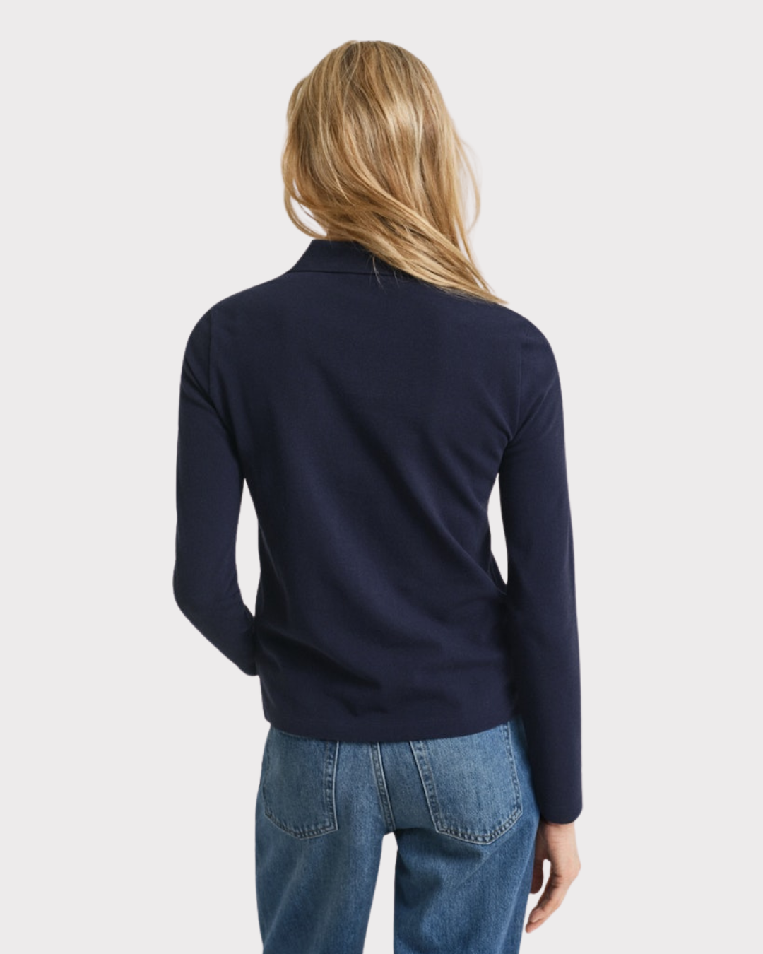 Reg Ls Pique Polo-T-shirt-Gant-Aandahls