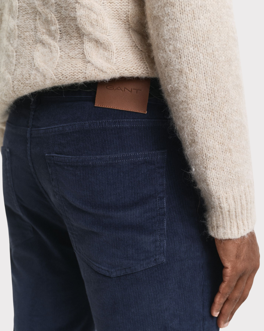 Reg Moleskin Jeans-Jeans-Gant-Aandahls