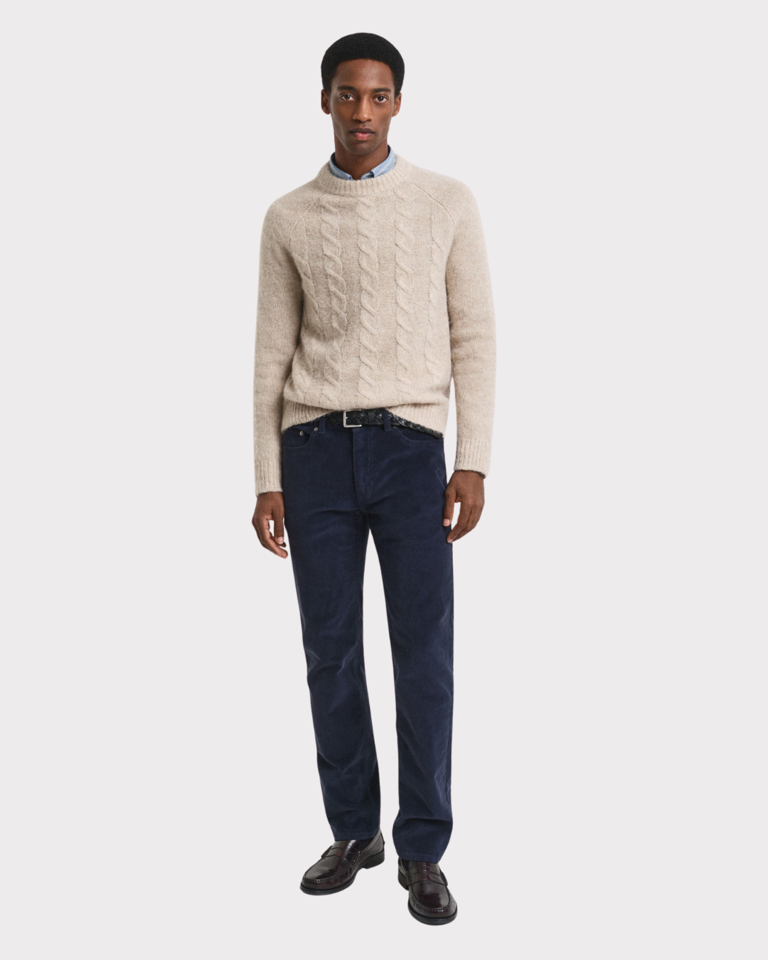 Reg Moleskin Jeans-Jeans-Gant-Aandahls
