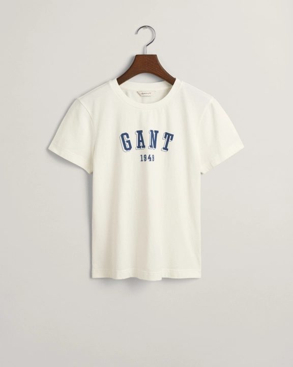 Reg Printed SS C-Neck T-Shirt-T-shirt-Gant-Aandahls