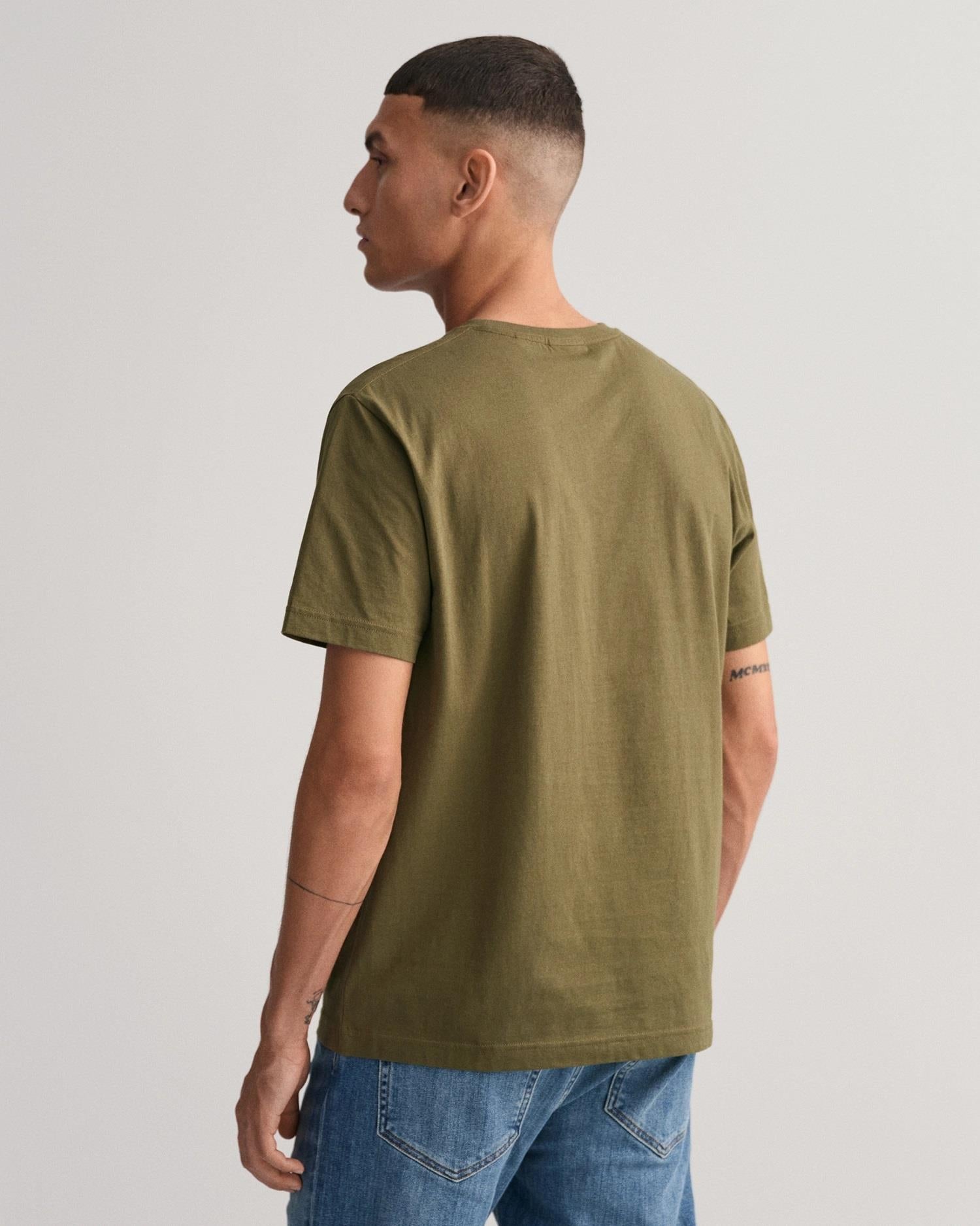 Reg Shield Ss T-Shirt-Sweat-Gant-Aandahls