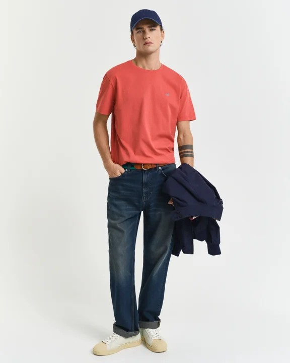 Reg Shield Ss T-Shirt-T-shirt-Gant-Aandahls