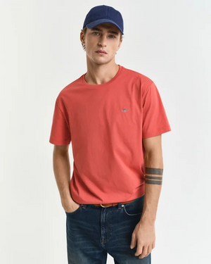Reg Shield Ss T-Shirt-T-shirt-Gant-Aandahls