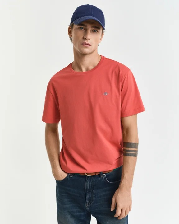 Reg Shield Ss T-Shirt-T-shirt-Gant-Aandahls