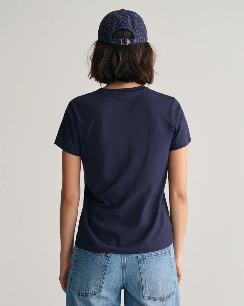 Reg Shield ss T-Shirt-T-shirt-Gant-Aandahls