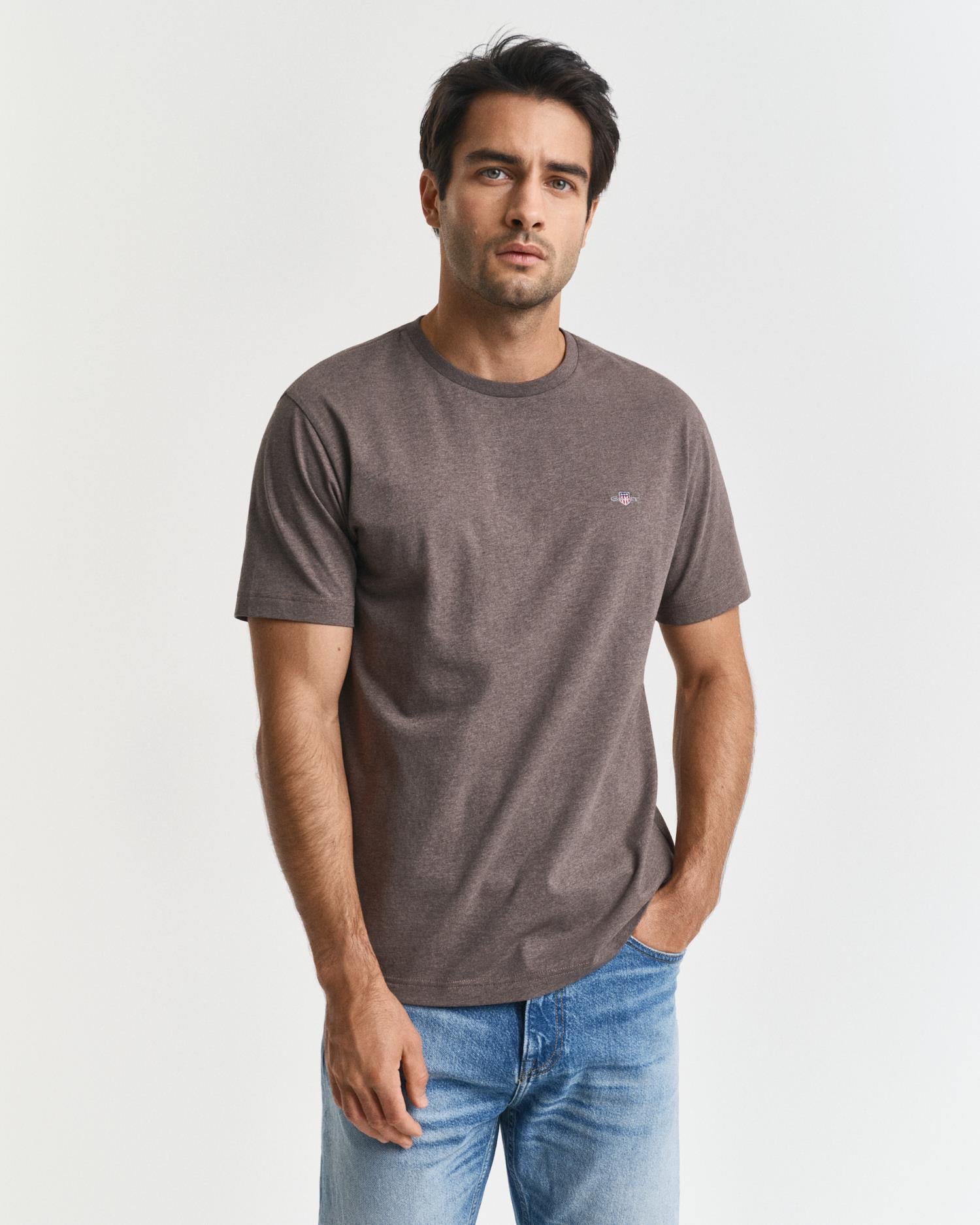Reg Shield ss T-Shirt-T-shirt-Gant-Aandahls