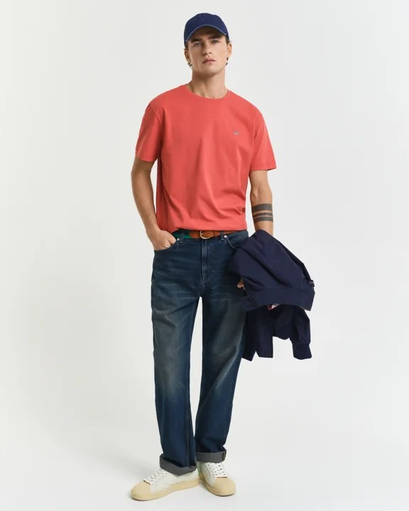 Reg Shield ss T-shirt-T-shirt-Gant-Aandahls