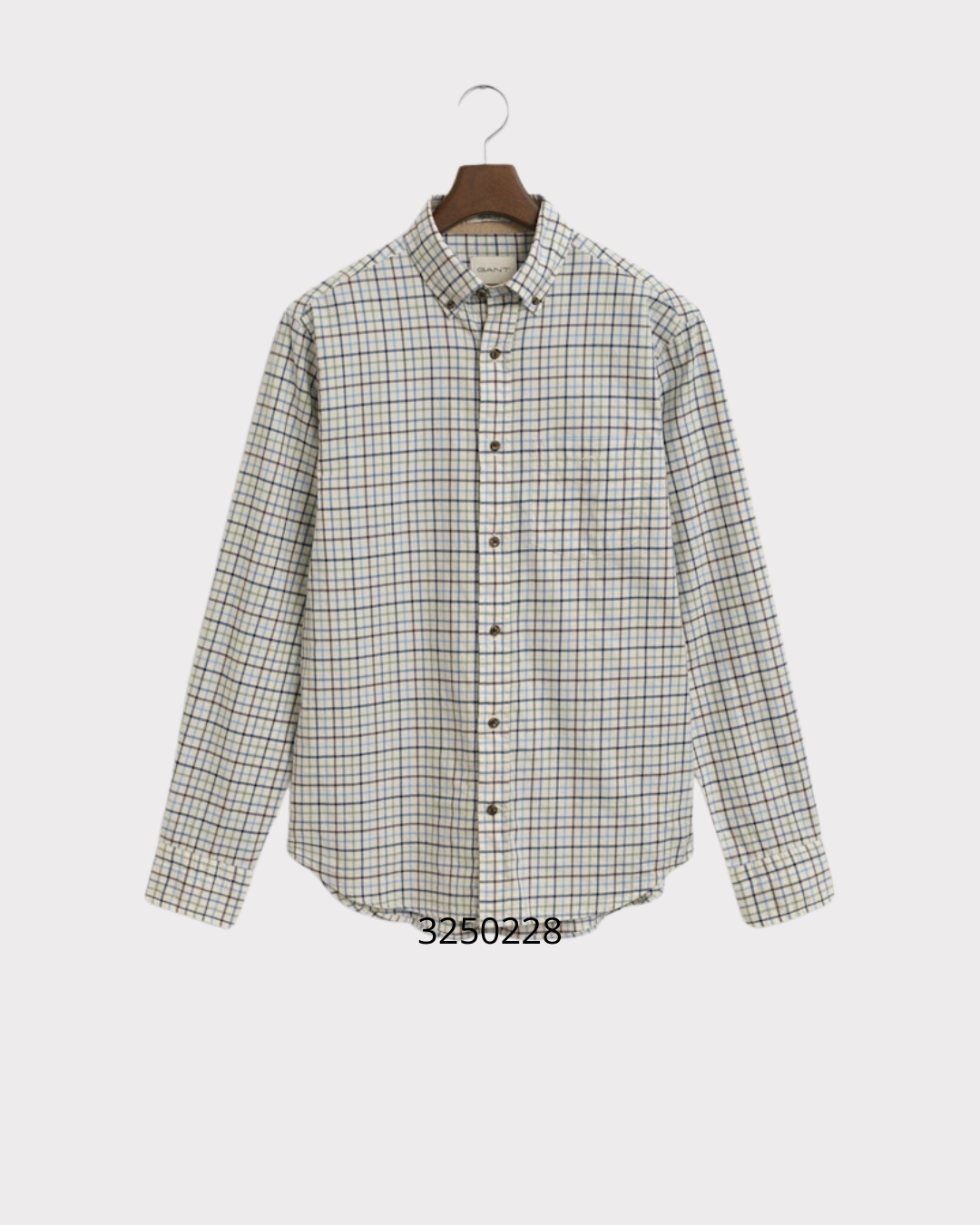 Reg Twill Check Shirt-Skjorte-Gant-Aandahls